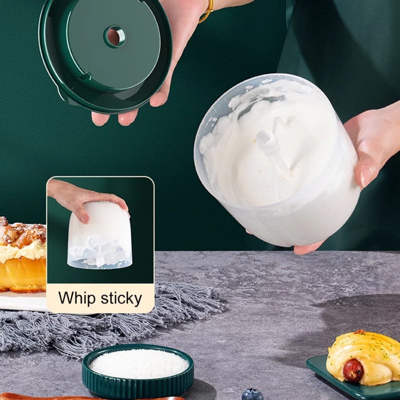 USB Rechargeable Electric Whisk Egg Beater Coffee Blender Household Milk Shaker Mixer Frother Foamer Food Blender Dropship - Image 4
