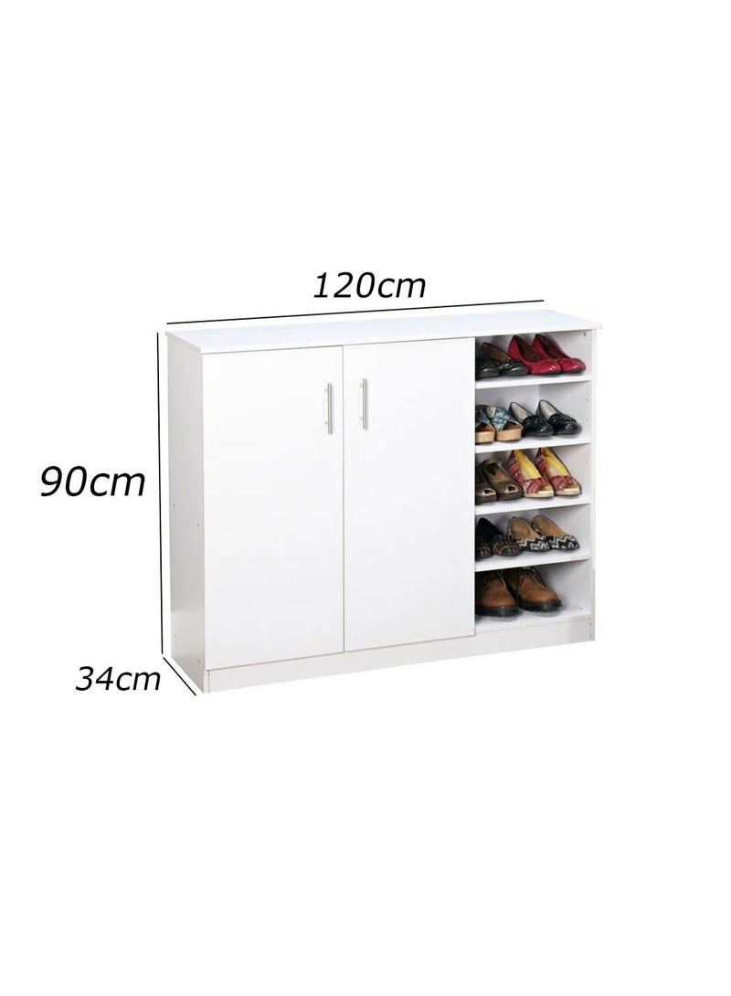 Furniture Store Modern shoe cabinet - height 90 cm - width 120 cm - depth 34 cm, from Furniture Store. - Image 4
