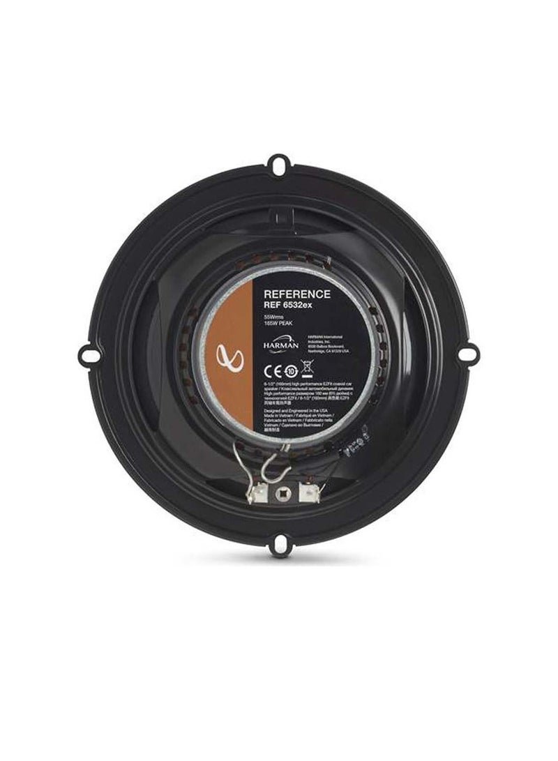 Infinity Infinity Reference 6532EX 6.5" Shallow-Mount Coaxial Car Speaker | 55W RMS, 165W Peak Power  - Image 4