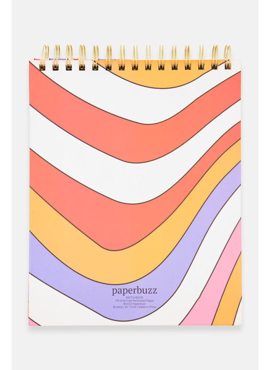 Paperbuzz Personalized Artist Sketchbook, Pink  - Image 3