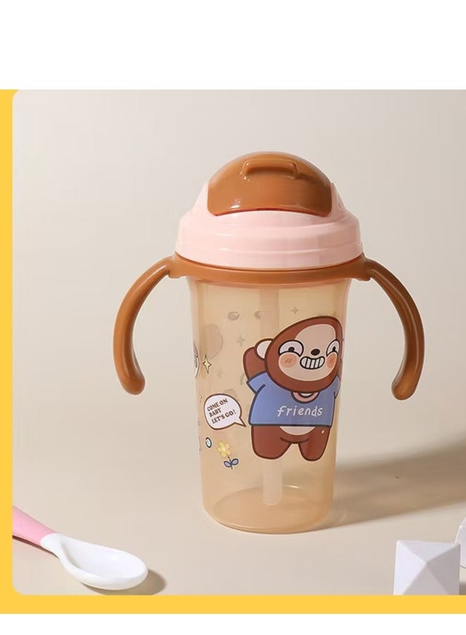 معلم سترو والتعامل مع كأس سيبي ، كأس التدريب - 300ml براون القرد - Image 1