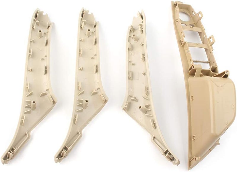 DEMULAX Beige Car Inner Door Handle Kit for BMW F10 F11 - Image 4