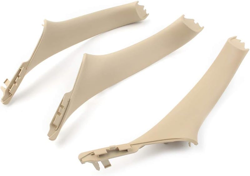 DEMULAX Beige Car Inner Door Handle Kit for BMW F10 F11 - Image 2
