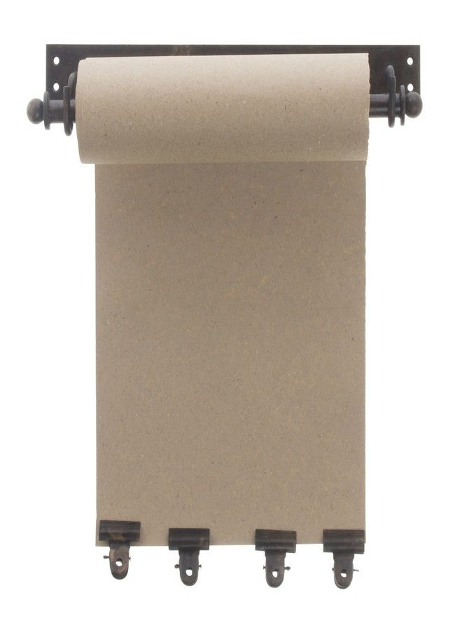 Kalalou NDE1122 Transitional Hanging Note Roll with 4 Clips in Bronze/Dark Finish, 11.00 inches - Image 1