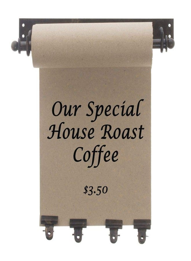 Kalalou NDE1122 Transitional Hanging Note Roll with 4 Clips in Bronze/Dark Finish, 11.00 inches - Image 2