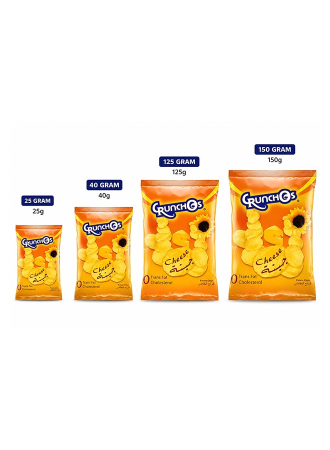 Crunchos Chips Natural Potatoes I Cheese I 40Gm I Zero Cholesterol & Zero Trans Fat - Image 2