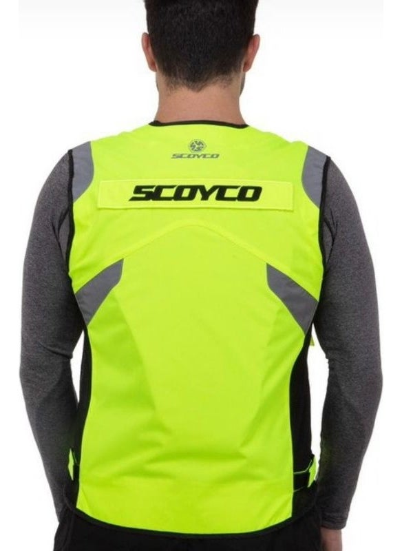 Ebakbak Motorcycle Reflective Vest Winnstoper Fabric Multi-Functional Pockets High Quality Motor Vest  - Image 2