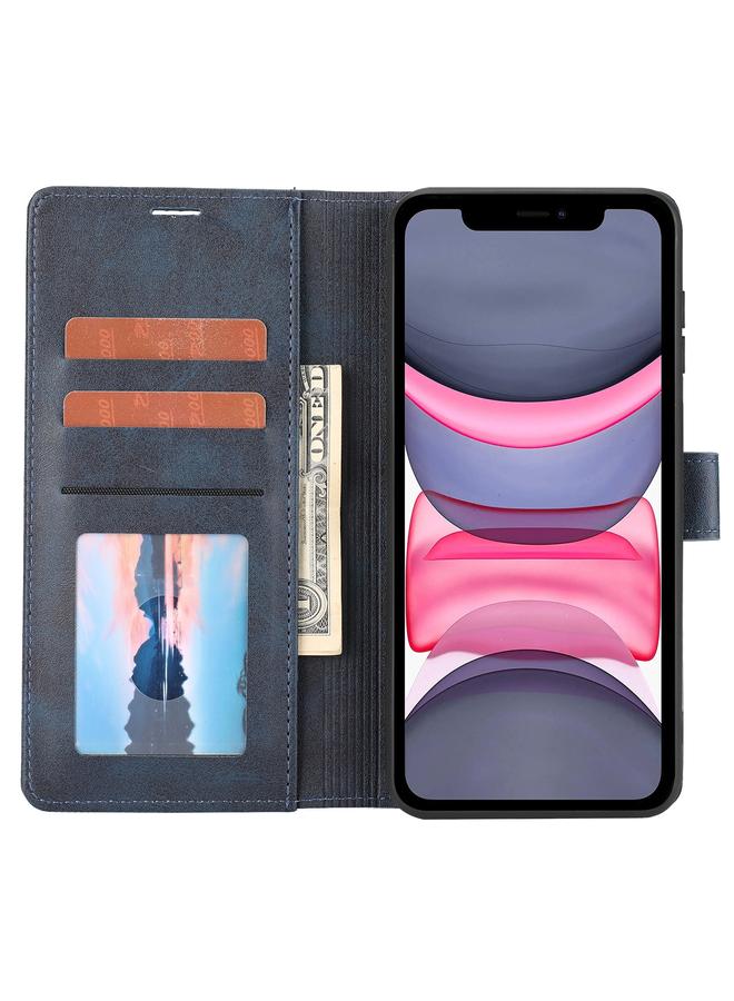 زبون جراب هاتف iPhone 11 Pro الكلاسيكي المصنوع من الجلد القابل للطي - Image 4