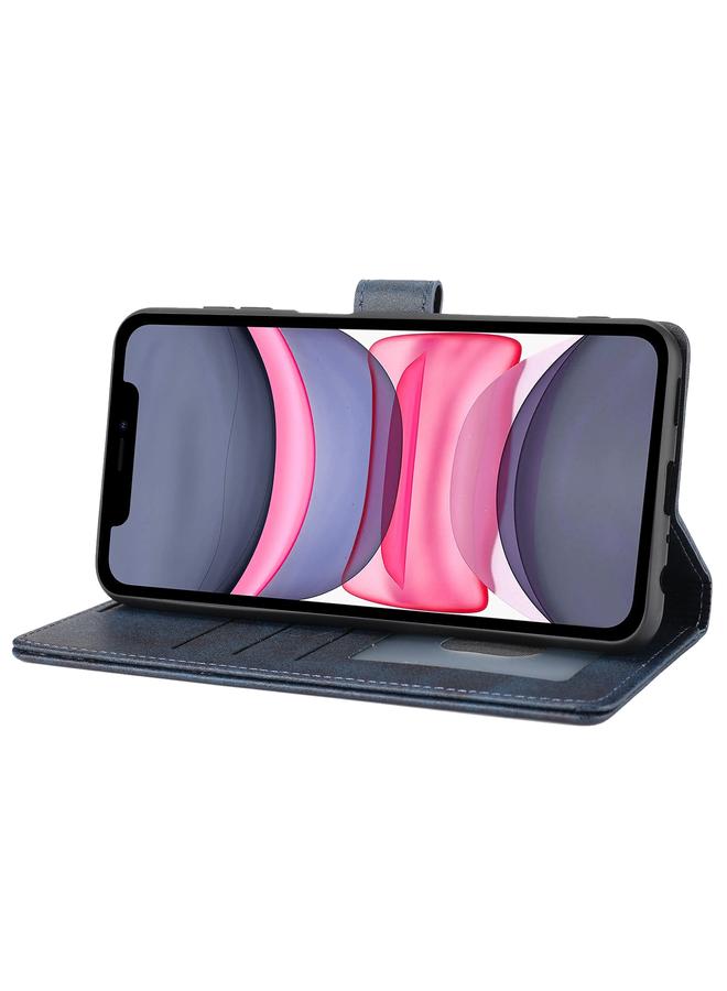 زبون جراب هاتف iPhone 11 Pro الكلاسيكي المصنوع من الجلد القابل للطي - Image 5