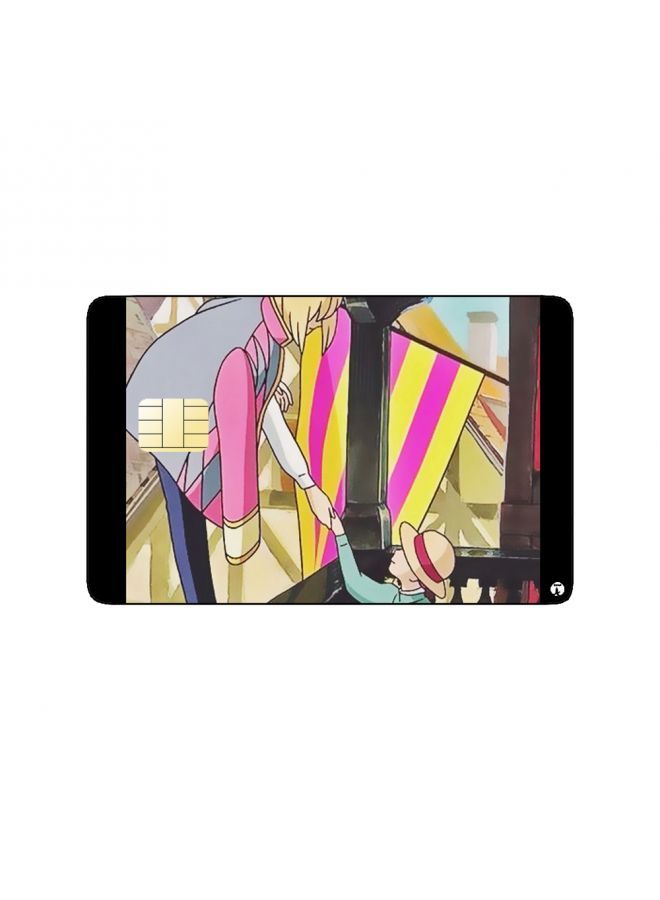 RKN PRINTED BANK CARD STICKER Howl And Sophie Hatter From Howl's Moving Castle Anime - Image 1