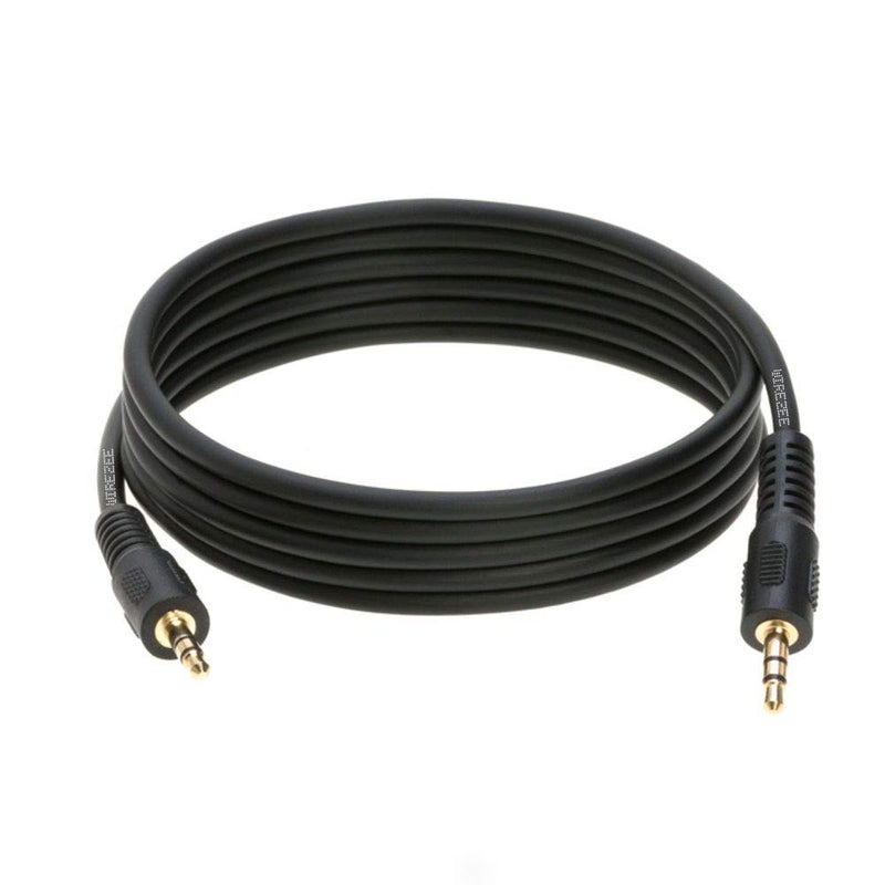 WireZee 3.5mm Audio 3FT Cable Male to Male - AUX Cord for Car, Phone, Headphones, Speakers, Home Stereo - 3.5mm Jack to Jack Auxiliary Cable - Durable & Tangle-Free - Image 1