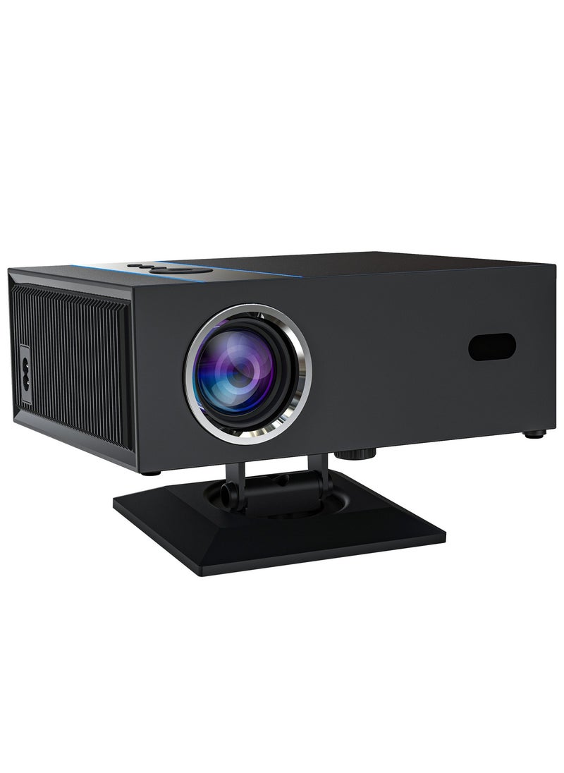 General - Classic Projector Multifunctional Projector X6 Full HD 1080P Auto Focus Auto Keystone Correction Intelligent Obstacle Avoidance Screen Automatic Alignment Multiple Compatible Interfaces Headset TV Box PC iPad Phone PS4 PS5 USB - Image 1