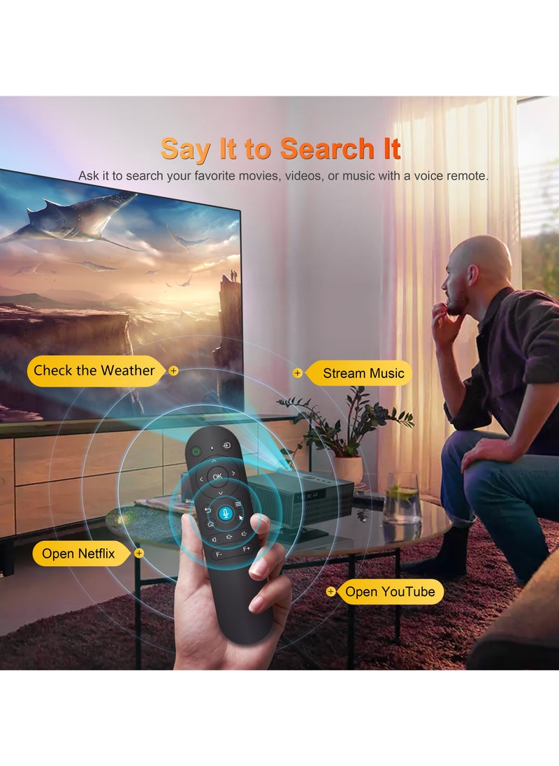 General - Classic Projector Multifunctional Projector X6 Full HD 1080P Auto Focus Auto Keystone Correction Intelligent Obstacle Avoidance Screen Automatic Alignment Multiple Compatible Interfaces Headset TV Box PC iPad Phone PS4 PS5 USB - Image 1
