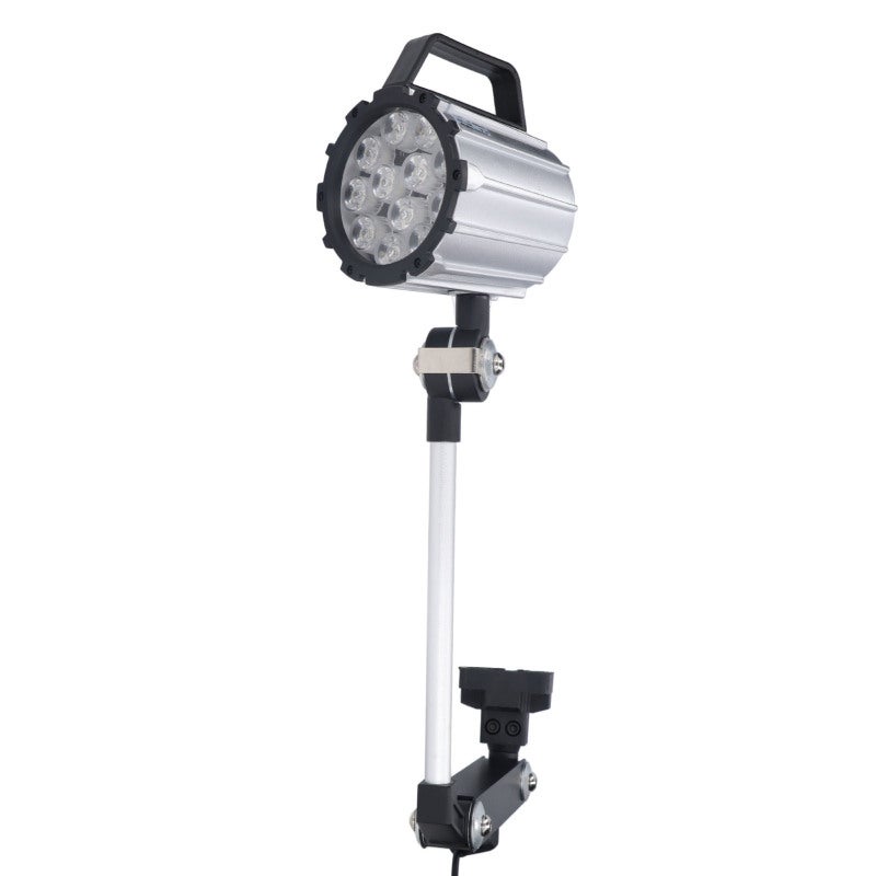 LED Machine Work Light 24V 12W IP67 Waterproof - Flexible Foldable Long Arm Corrosion Resistant Aluminum Alloy Adjustable Light for CNC Lathe Auto Repair Workshop - Image 2