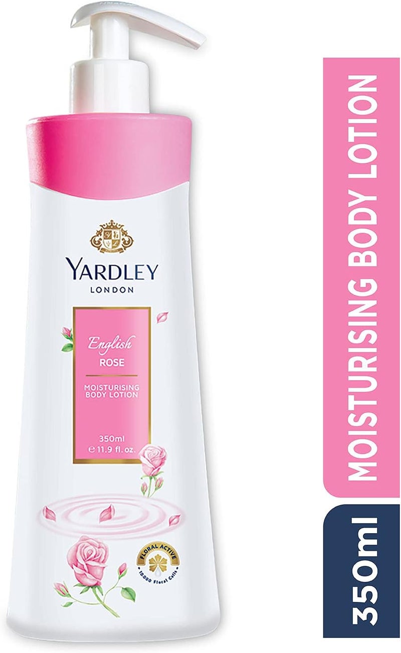 Yardley English Rose Moisturizing Body Lotion - 400ml - Image 3
