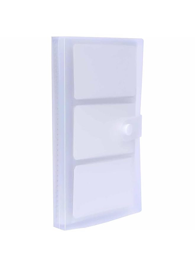 erorex 240 Frame Mini Album Kpop Photo Card Holder Album Business Card Album Photo Card Binder 2.3 * 3.5 Inches 