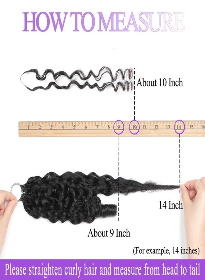 Miss Lee Burmese Curly Feather Crochet Human Hair Pre-Separated Invisible Miracle Knots Human Crochet Hair Extensions Knotless Strings Burmese Curly Hair for Black Women(50g,18inch) - Image 5