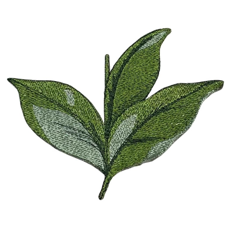 GARAAN - Machine Embroidered Applique, Embroidery Patch, Sew on Patches, DIY Projects, Magnolia Leaf (Pack of 12) - Image 5