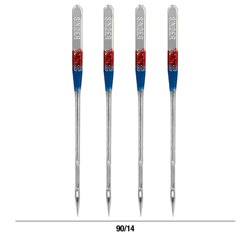 SINGER 4723 Universal Regular Point Sewing Machine Needles, Size 90/14, 4-Count - Image 2