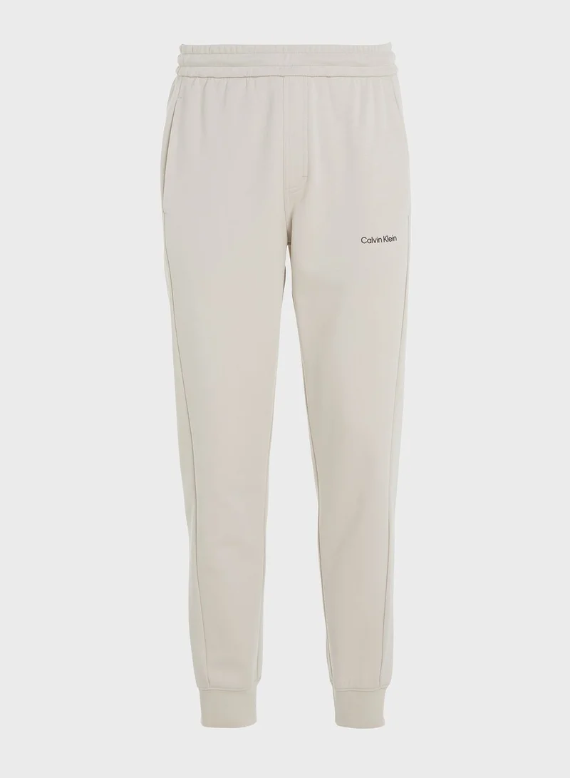 CALVIN KLEIN Logo Cuffed Sweatpants