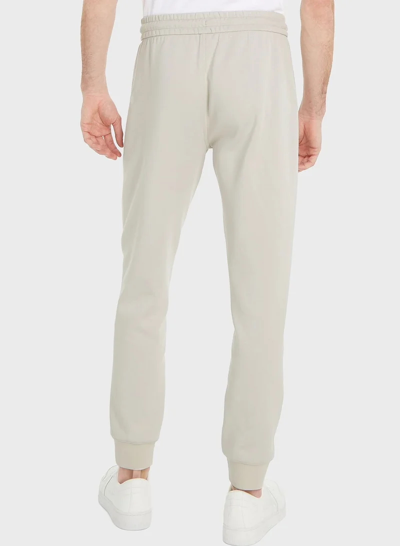 CALVIN KLEIN Logo Cuffed Sweatpants