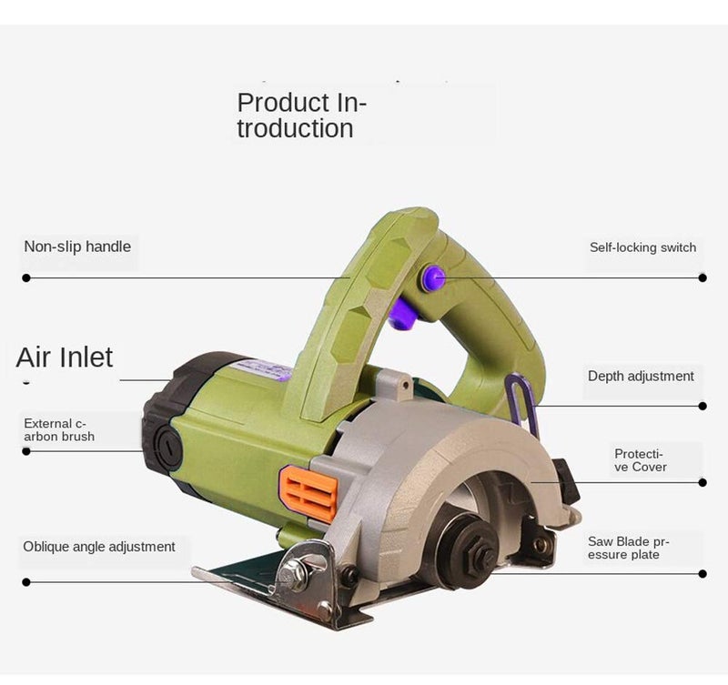 MLD MLD Electric Marble CutterMulti Purpose Cutter 1200W 12000Rpm With 6 Months Warranty  - Image 3