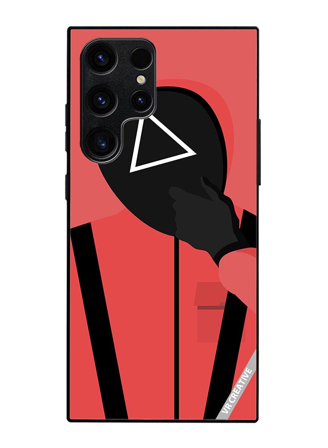 VR CREATIVE Protective Case Cover For Samsung Galaxy S25 Ultra Squid Game Soldier Design Multicolour