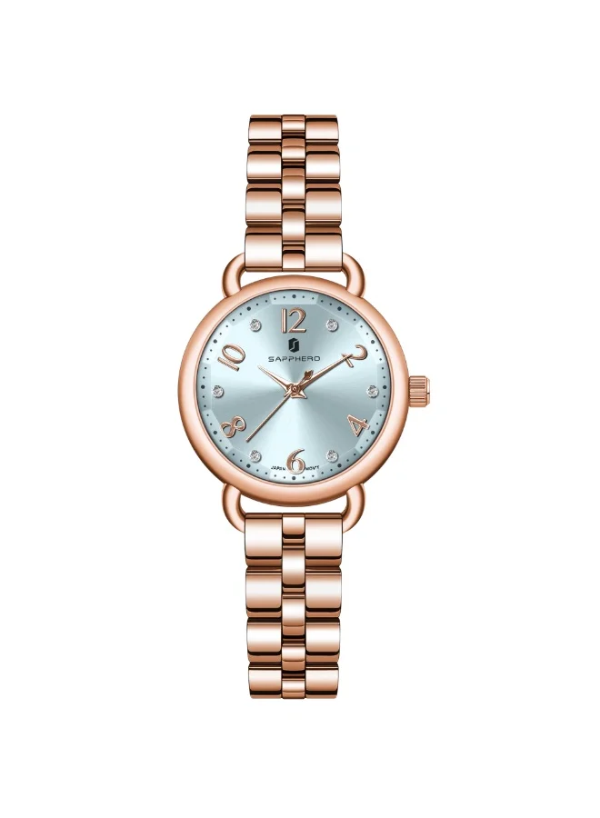 Sapphero SAPPHERO Watches for Women Luxury Stainless Steel Ladies Watches Women's Bracelet Watch Small Analog 5ATM Waterproof Wrist Watch Elegant Gifts for Women