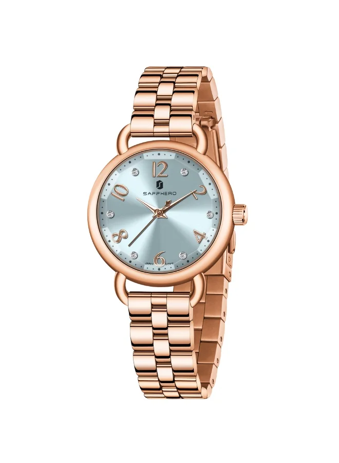 Sapphero SAPPHERO Watches for Women Luxury Stainless Steel Ladies Watches Women's Bracelet Watch Small Analog 5ATM Waterproof Wrist Watch Elegant Gifts for Women