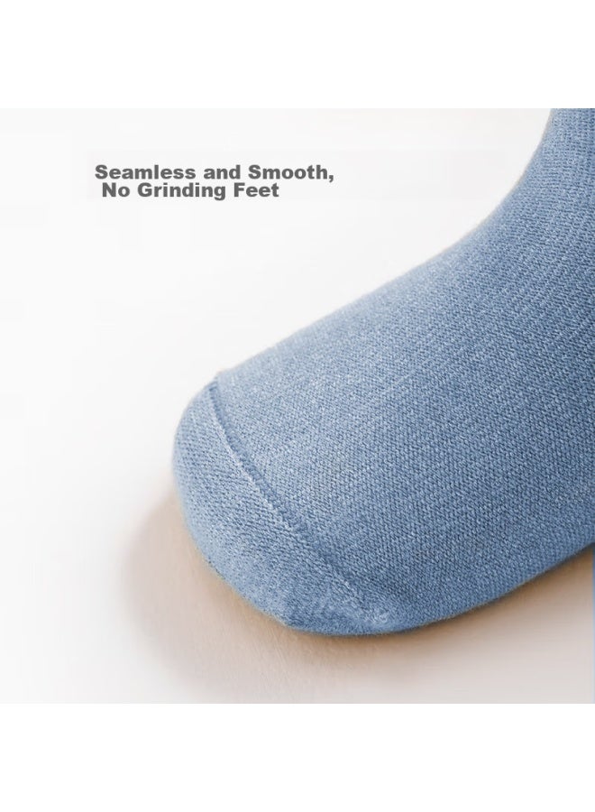Beptides Beipesi Baby Socks For Spring And Autumn, Boys And Girls, 5-8 Years Old, Non-slip, High Elasticity, Comfortable Mid-calf Socks - Image 5
