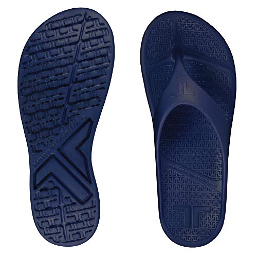 Telic Energy Flip Flop - Comfort Sandals for Men and Women | XXL (Women's 13/Men's 12) Deep Ocean - Image 2