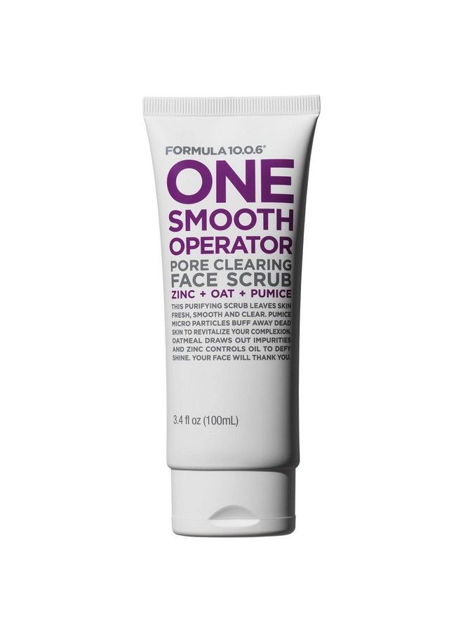 FORMULA 10.0.6 One Smooth Operator Pore Clearing Face Scrub - Image 2