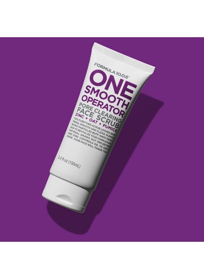FORMULA 10.0.6 One Smooth Operator Pore Clearing Face Scrub - Image 3