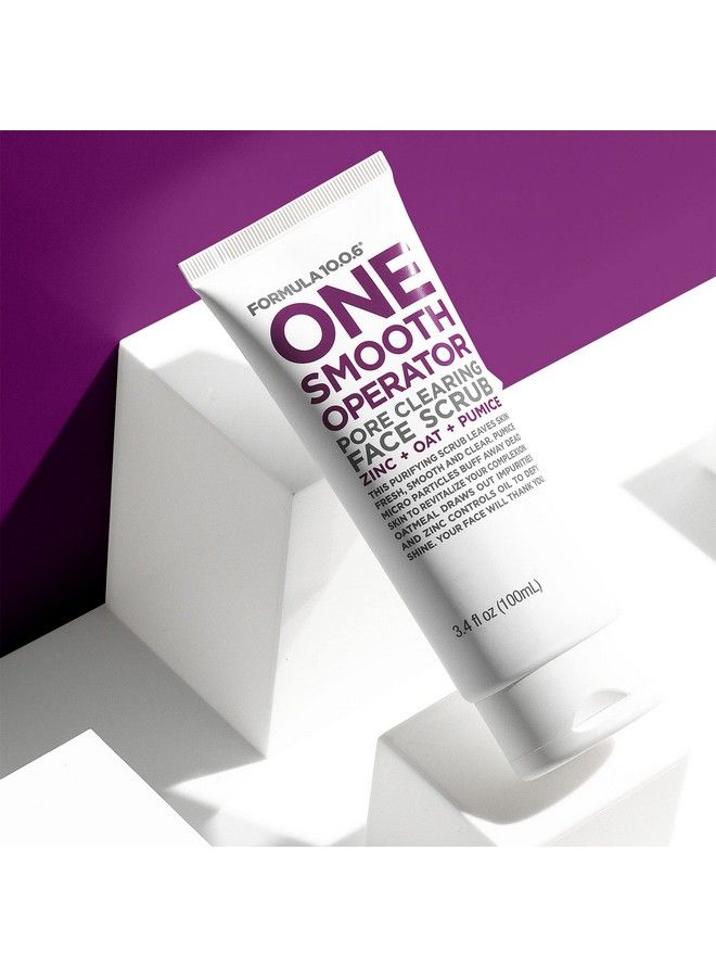 FORMULA 10.0.6 One Smooth Operator Pore Clearing Face Scrub - Image 4