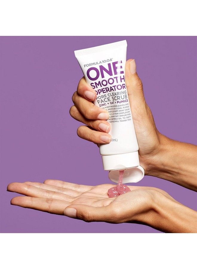 FORMULA 10.0.6 One Smooth Operator Pore Clearing Face Scrub - Image 5