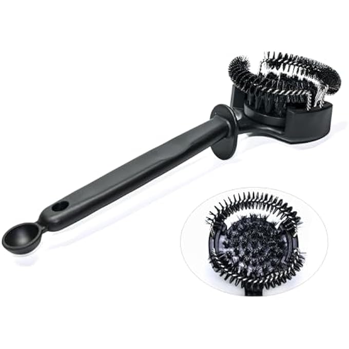 rayihni 54Mm Espresso Cleaning Brush  Espresso Machine Group Head Cleaning Brush  Detachable 360 Nylon Cleaning Bristle Tools For Espresso Coffee Machine 54Mm Portafilter Shower Screen 54Mm - Image 1