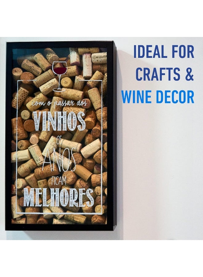 WIDGETCO Premium Recycled Corks, Natural Wine Corks From Around the Us - 250 Count - Image 4
