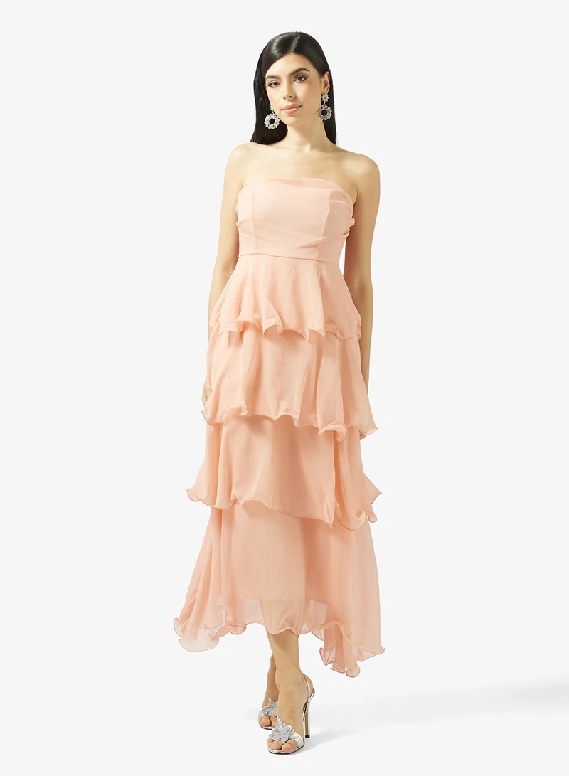 ايلا Bandeau Tiered Dress