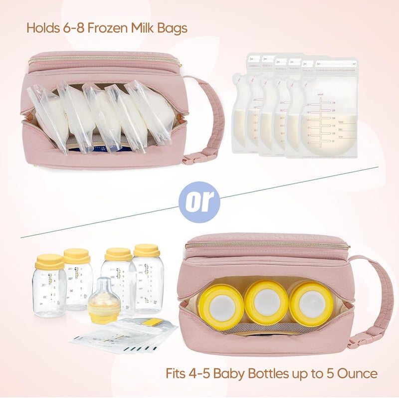 Damero Breastmilk Cooler Bag with Ice Packs - Image 2