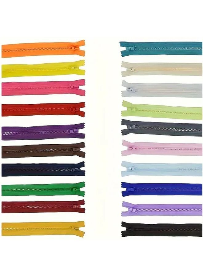 1pc 15 74 Inch Green Resin Closed End Zipper Strips For Bags DIY Supplies - Image 5