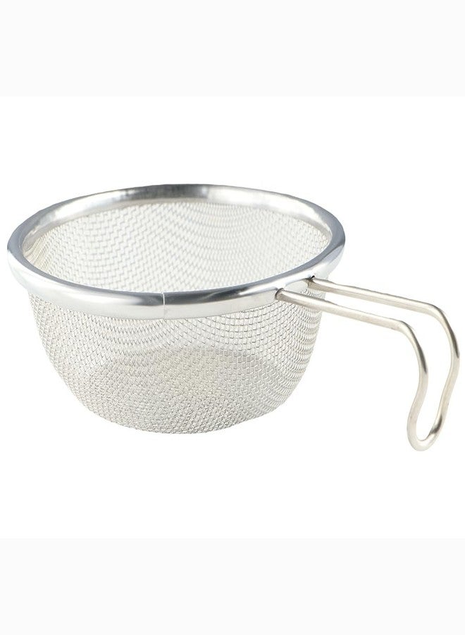 Pokinge Fine Mesh Strainer Net,Stainless Steel Net and Noodle Colander Flour Sieve Hand Held Oil Strainer Picnic Tableware Outdoor Camping Cooking Accessories - Image 1