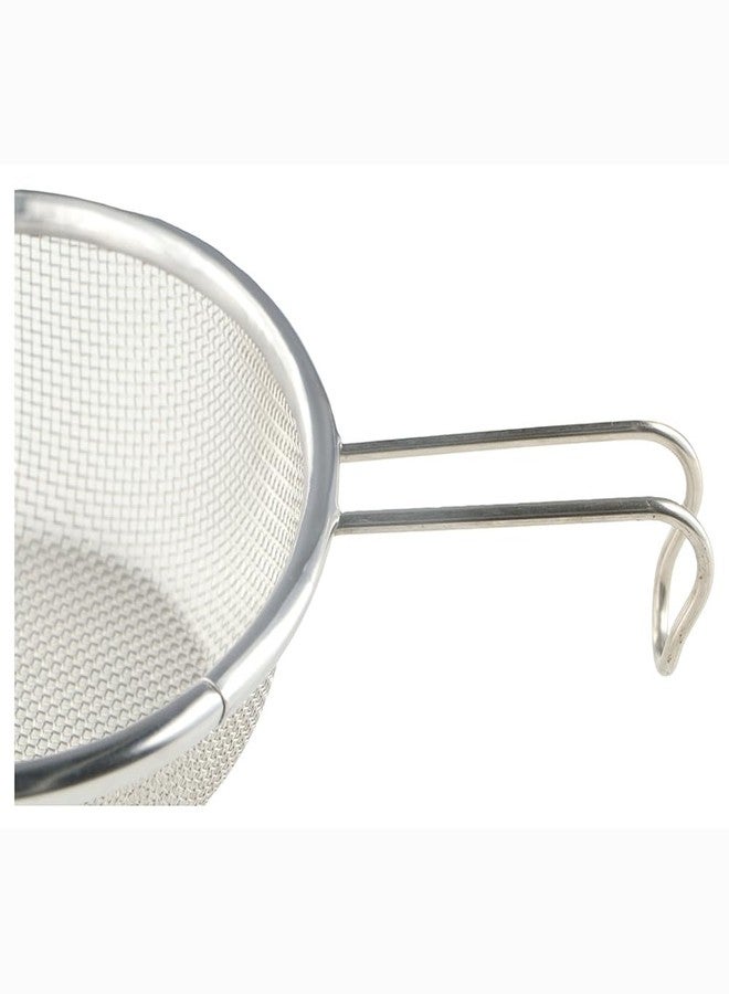 Pokinge Fine Mesh Strainer Net,Stainless Steel Net and Noodle Colander Flour Sieve Hand Held Oil Strainer Picnic Tableware Outdoor Camping Cooking Accessories - Image 2