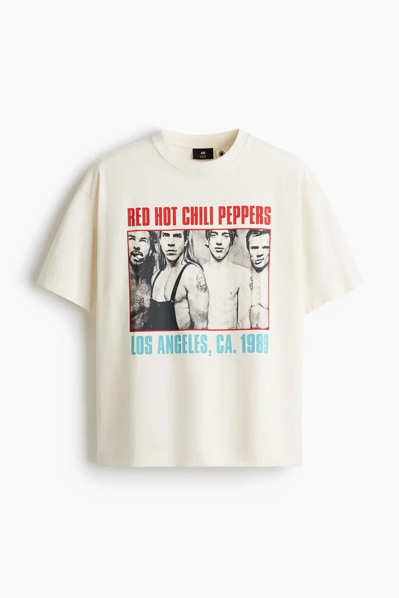 H&M  Oversized Fit T-shirt for Men | Best Price UAE