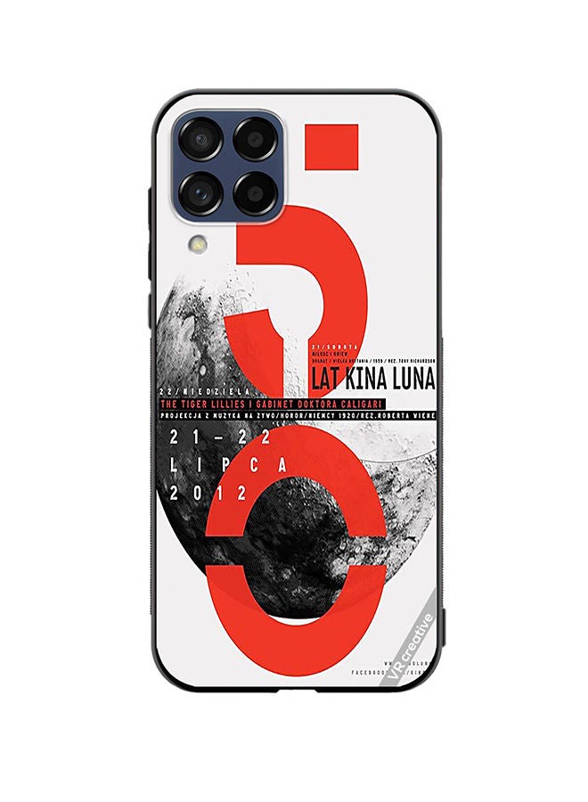 VR CREATIVE Protective Case Cover For Samsung Galaxy M53 50 Kina Luna Design Multicolour - Image 1