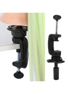 Salmue Adjustable Wig Mannequin Head Tripod Stand Professional Hair Head Mold Holder Mannequin Wig Model Hairdressing Training Stand  - Image 3