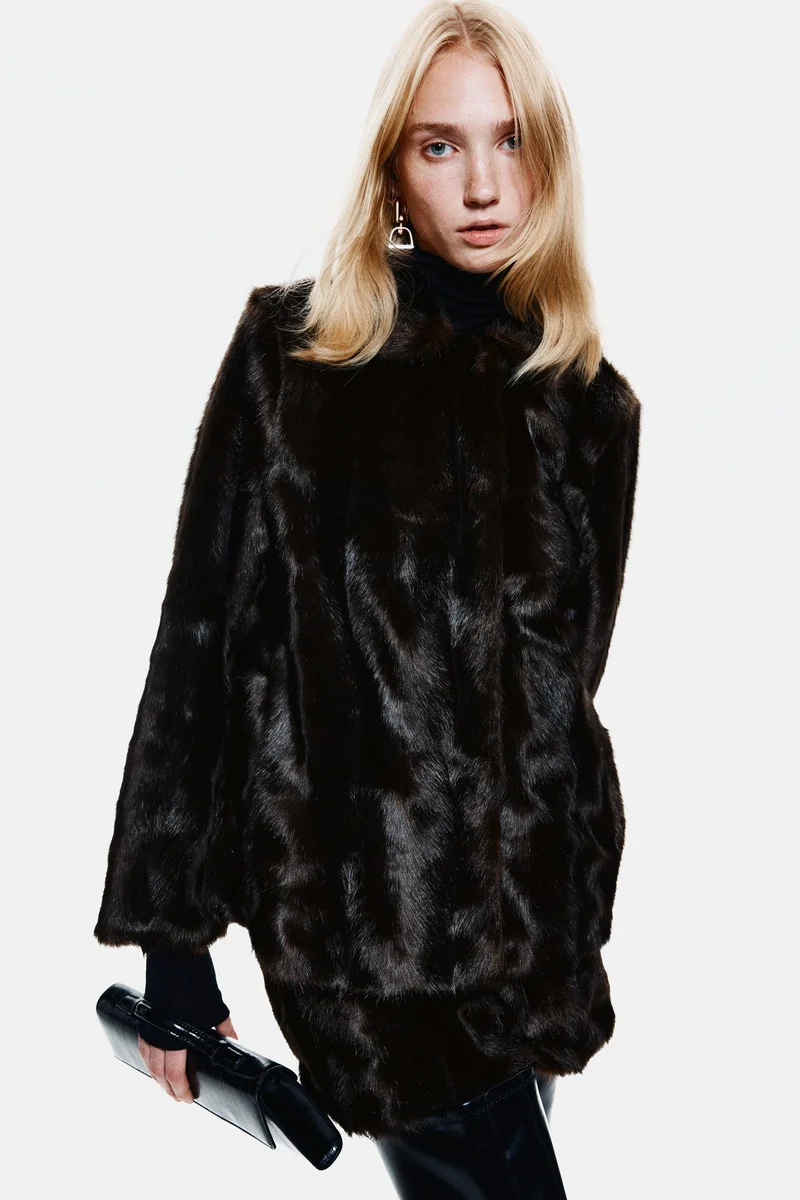 اتش اند ام جاكيت بقبة عالية