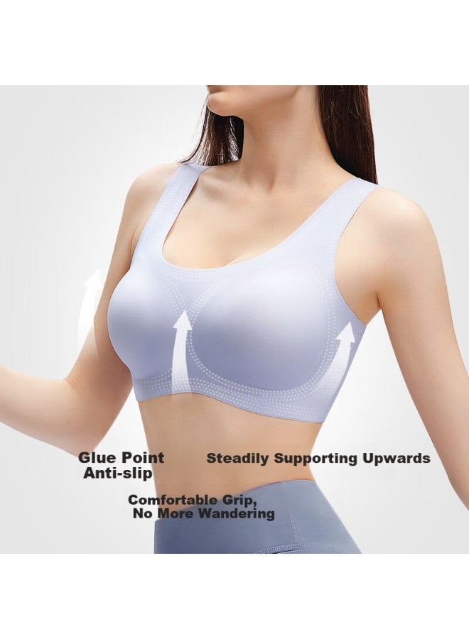 Mei Ya Ting Women's Bra, Push-up, Anti-sagging, Wire-free, Seamless, Sports Bra, Back-smoothing, Side-shaping Bra - Image 3