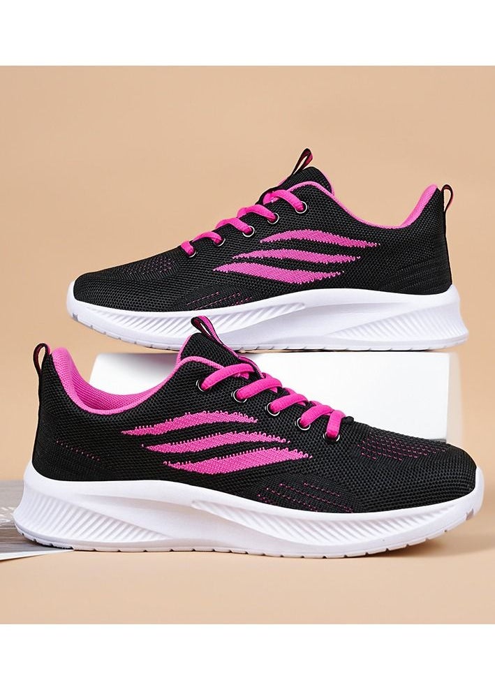 23 skin New Breathable Sports Shoes Flat Lightweight Hollow Running Shoes for Women  - Image 1