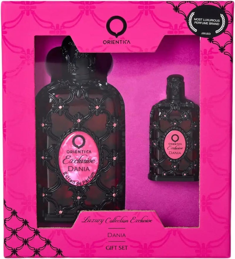 Orientica Dania 2-Pc Gift Set Extrait de Parfum - Floral, Fruity, Woody - Image 2