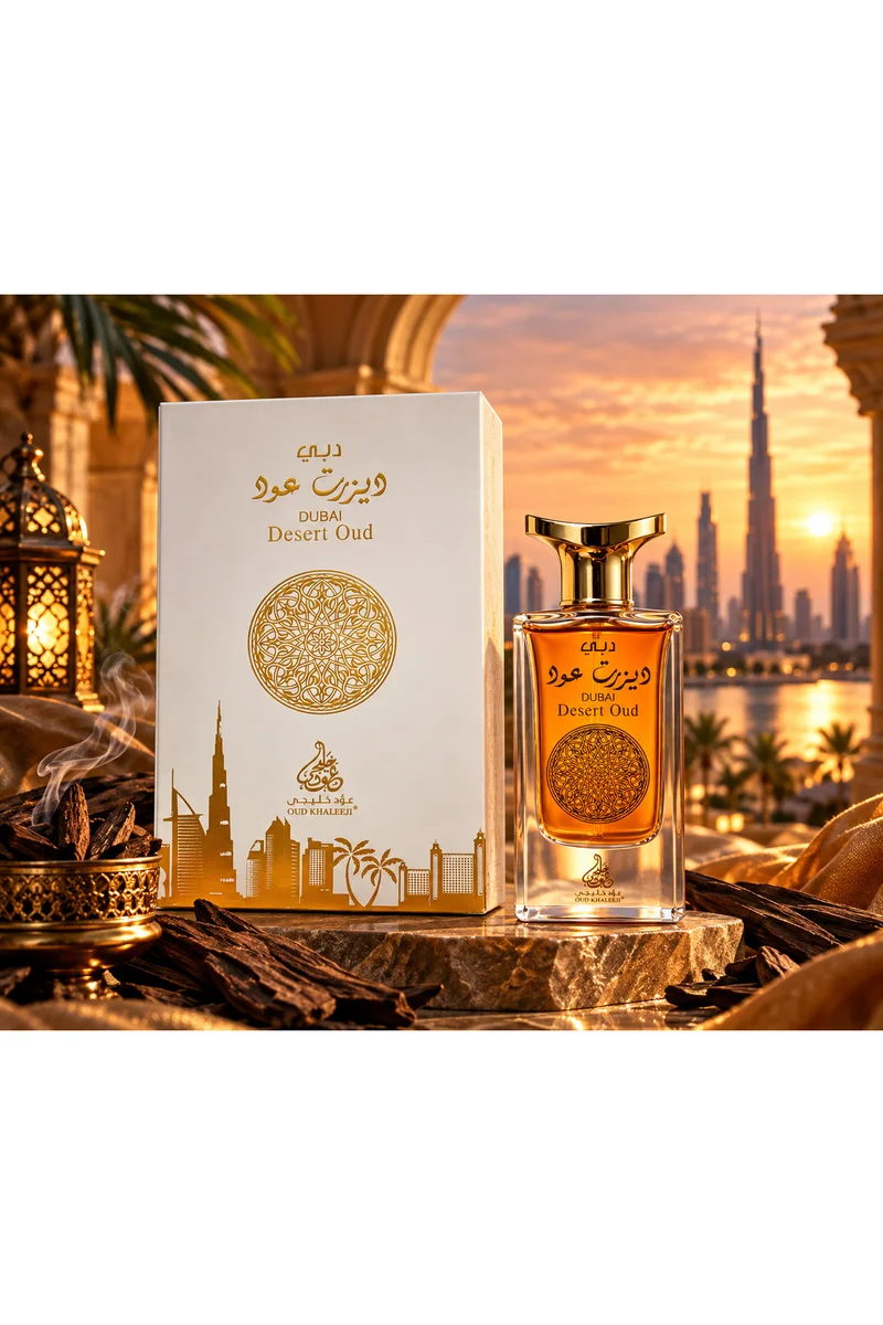 عود خليجي Dubai Desert Oud Eau de Parfum 50ml | Premium Oud Fragrance